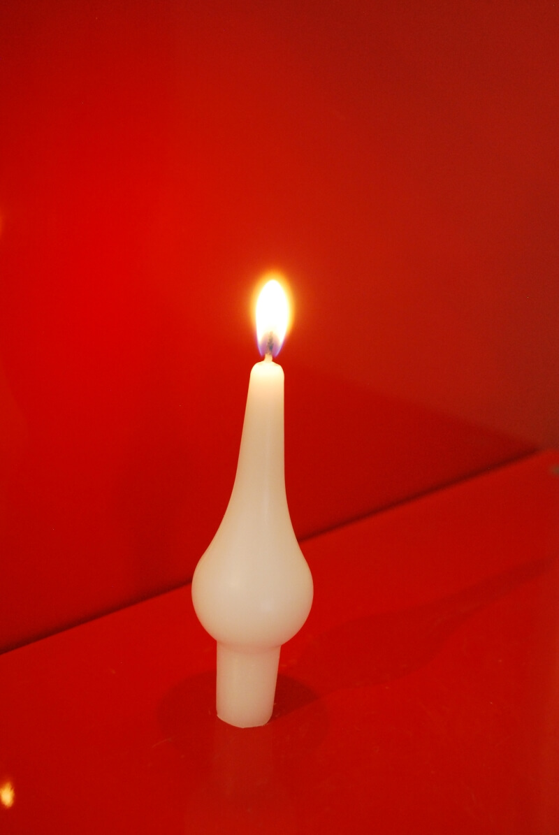 Μικρό κερί φλόγα